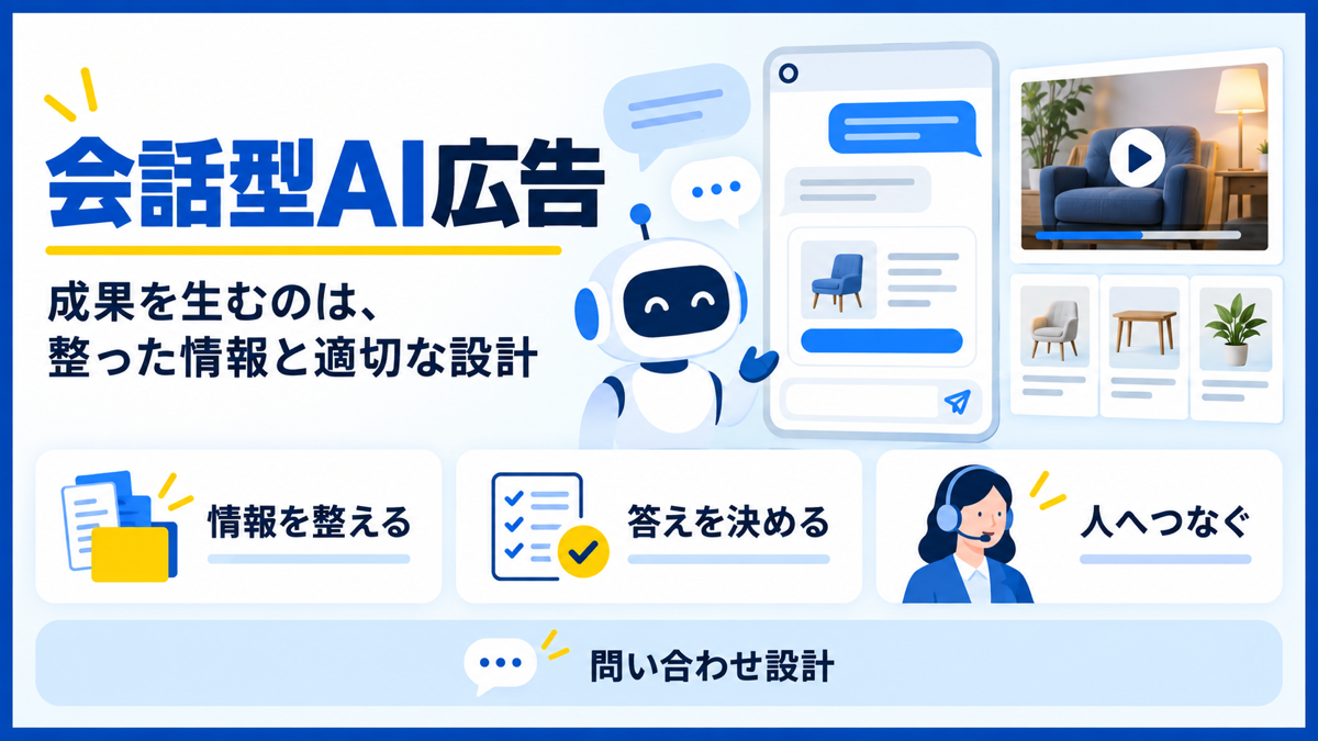会話型AI広告を名古屋の中小企業が問い合わせ情報・質問・人への引き継ぎで設計する3つの視点